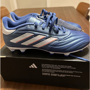 Adidas Copa Pure 2.3 FG Blue/White Soccer Shoes Men's 6.5/Women's 7.5